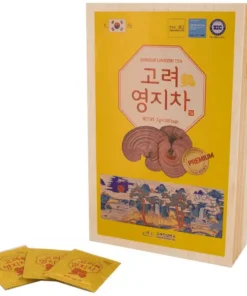 Trà Linh chi Hàn Quốc hộp gỗ 300g – DAEDONG