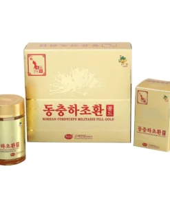 Viên Đông Trùng Hạ Thảo KGS Gold 100g x 2 Lọ